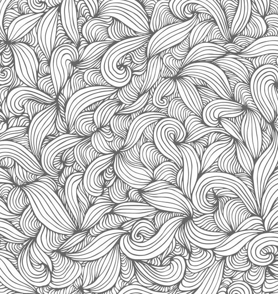 Erstaunlich Gekritzelkunst Muster — Stockvektor