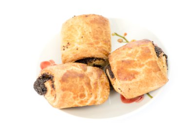 Puf böreği şeklinde