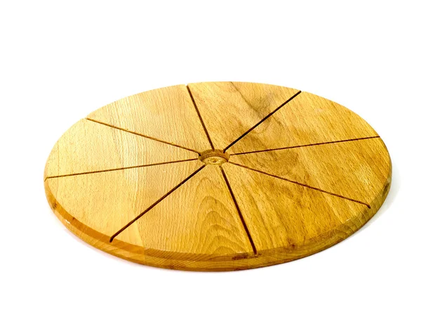 Pure oak cutting board isolated — Stock Photo, Image