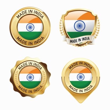 Hindistan rozetleri içinde yapılan. 