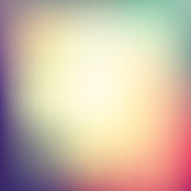 Tasarım için soyut renkli bulanık vektör arkaplanı.