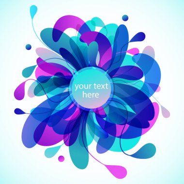 Vektör soyut arkaplan, pankart