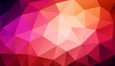 Çokgenlerden vektör arkaplanı, soyut arkaplan, duvar kağıdı