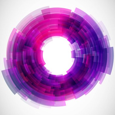 Dairelerden geometrik çerçeve, vektör soyut arkaplan, duvar kağıdı 