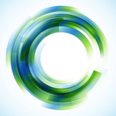 Dairelerden geometrik çerçeve, vektör soyut arkaplan, duvar kağıdı