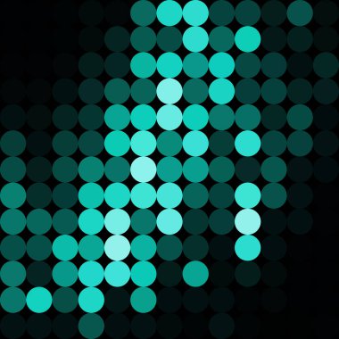 Dairelerden, duvar kağıdından vektör arkaplanı