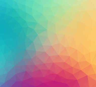 Çokgenlerden vektör arkaplanı, soyut arkaplan, duvar kağıdı