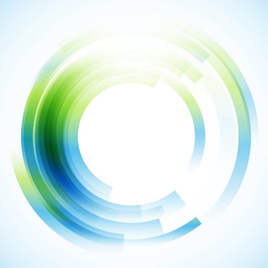 Dairelerden geometrik çerçeve, vektör soyut arkaplan, duvar kağıdı