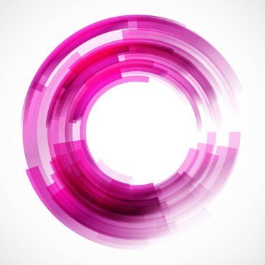 Dairelerden geometrik çerçeve, vektör soyut arkaplan, duvar kağıdı