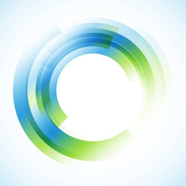 Dairelerden geometrik çerçeve, vektör soyut arkaplan, duvar kağıdı