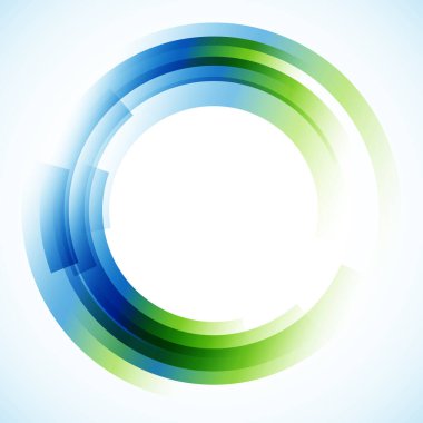 Dairelerden geometrik çerçeve, vektör soyut arkaplan, duvar kağıdı