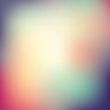 Tasarım için soyut renkli bulanık vektör arkaplanı.