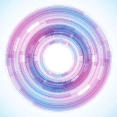 Dairelerden geometrik çerçeve, vektör soyut arkaplan, duvar kağıdı