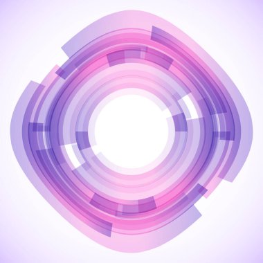 Dairelerden geometrik çerçeve, vektör soyut arkaplan, duvar kağıdı