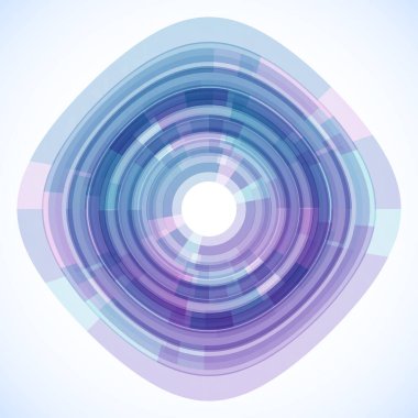 Dairelerden geometrik çerçeve, vektör soyut arkaplan, duvar kağıdı