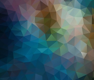 Çokgenlerden vektör arkaplanı, soyut arkaplan, duvar kağıdı