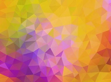 Çokgenlerden vektör arkaplanı, soyut arkaplan, duvar kağıdı 