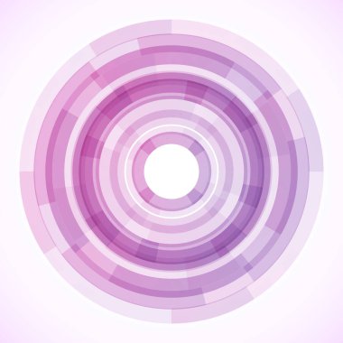 Dairelerden geometrik çerçeve, vektör soyut arkaplan, duvar kağıdı 