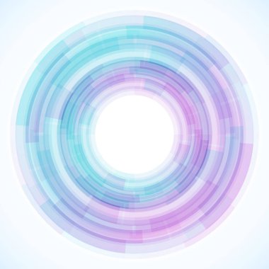 Dairelerden geometrik çerçeve, vektör soyut arkaplan, duvar kağıdı