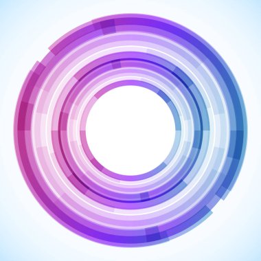 Dairelerden geometrik çerçeve, vektör soyut arkaplan, duvar kağıdı