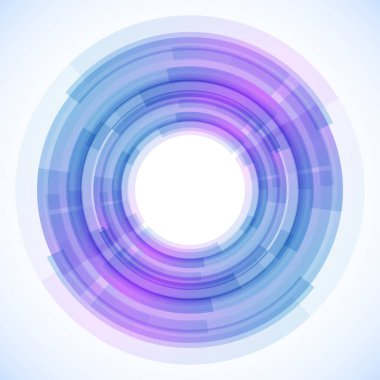 Dairelerden geometrik çerçeve, vektör soyut arkaplan, duvar kağıdı