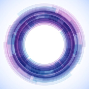 Dairelerden geometrik çerçeve, vektör soyut arkaplan, duvar kağıdı 