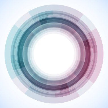 Dairelerden geometrik çerçeve, vektör soyut arkaplan, duvar kağıdı 