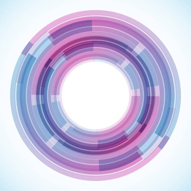 Dairelerden geometrik çerçeve, vektör soyut arkaplan, duvar kağıdı