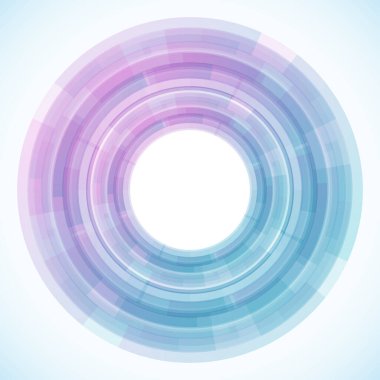 Dairelerden geometrik çerçeve, vektör soyut arkaplan, duvar kağıdı 