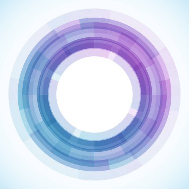 Dairelerden geometrik çerçeve, vektör soyut arkaplan, duvar kağıdı