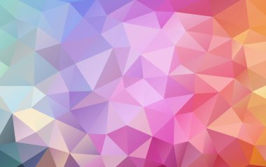 Çokgenlerden vektör arkaplanı, soyut arkaplan, duvar kağıdı