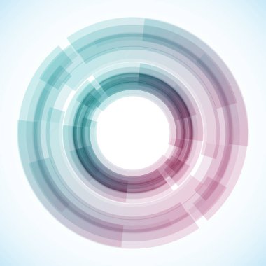 Dairelerden geometrik çerçeve, vektör soyut arkaplan, duvar kağıdı