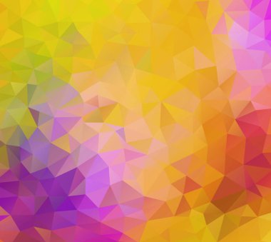 Çokgenlerden vektör arkaplanı, soyut arkaplan, duvar kağıdı