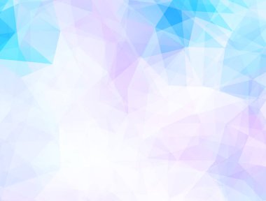 Çokgenlerden vektör arkaplanı, soyut arkaplan, duvar kağıdı