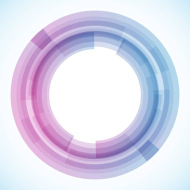 Dairelerden geometrik çerçeve, vektör soyut arkaplan, duvar kağıdı