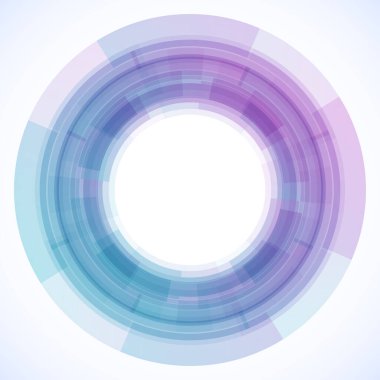 Dairelerden geometrik çerçeve, vektör soyut arkaplan, duvar kağıdı