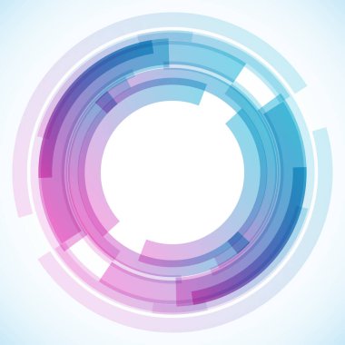 Dairelerden geometrik çerçeve, vektör soyut arkaplan, duvar kağıdı