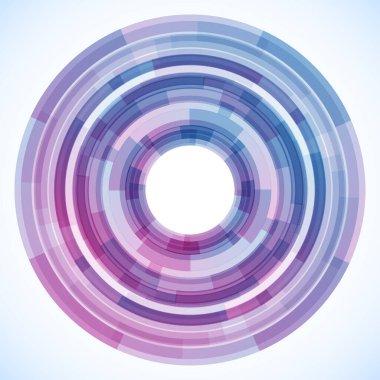 Dairelerden geometrik çerçeve, vektör soyut arkaplan, duvar kağıdı