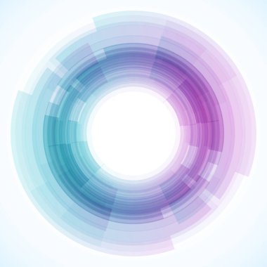 Dairelerden geometrik çerçeve, vektör soyut arkaplan, duvar kağıdı