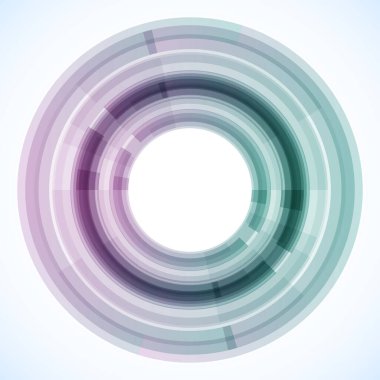 Dairelerden geometrik çerçeve, vektör soyut arkaplan, duvar kağıdı