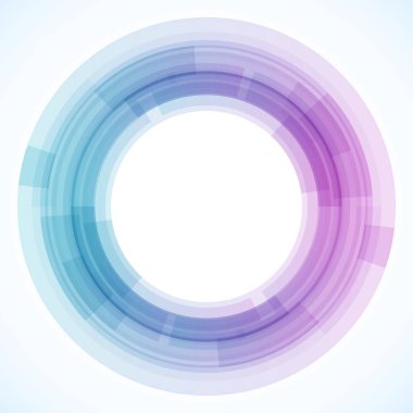 Dairelerden geometrik çerçeve, vektör soyut arkaplan, duvar kağıdı 