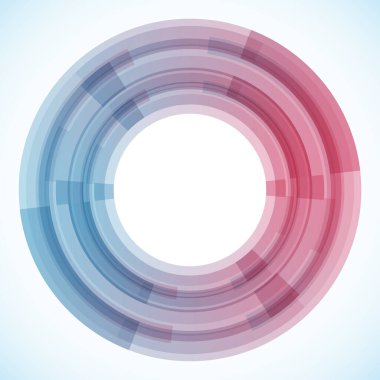 Dairelerden geometrik çerçeve, vektör soyut arkaplan, duvar kağıdı