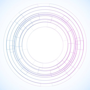 Dairelerden geometrik çerçeve, vektör soyut arkaplan, duvar kağıdı