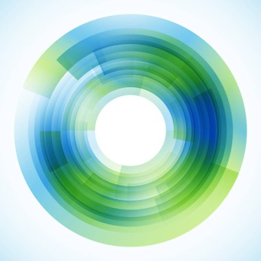 Dairelerden geometrik çerçeve, vektör soyut arkaplan, duvar kağıdı