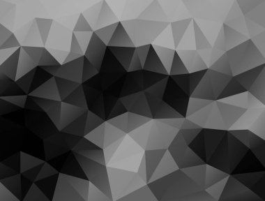 Çokgenlerden vektör arkaplanı, soyut arkaplan, duvar kağıdı