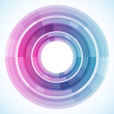 Dairelerden geometrik çerçeve, vektör soyut arkaplan, duvar kağıdı