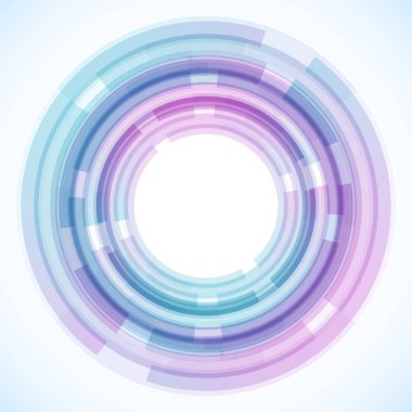 Dairelerden geometrik çerçeve, vektör soyut arkaplan, duvar kağıdı