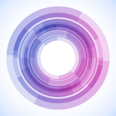 Dairelerden geometrik çerçeve, vektör soyut arkaplan, duvar kağıdı