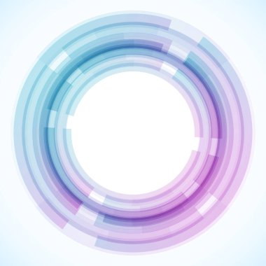 Dairelerden geometrik çerçeve, vektör soyut arkaplan, duvar kağıdı