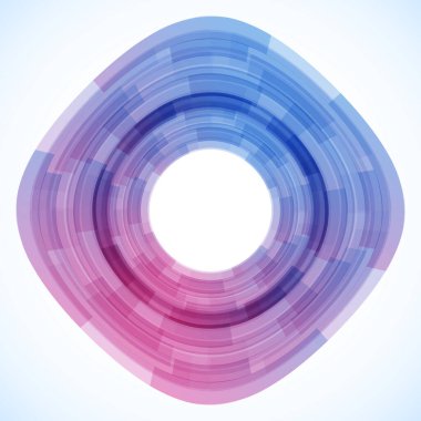 Dairelerden geometrik çerçeve, vektör soyut arkaplan, duvar kağıdı